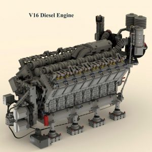 Technician Moc 73232 V16 Diesel Engine By Legolaus Mocbrickland (3)