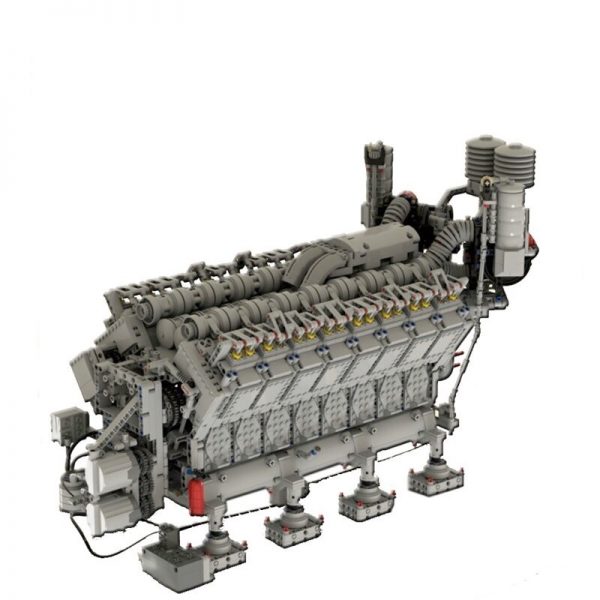 Technician Moc 73232 V16 Diesel Engine By Legolaus Mocbrickland (5)