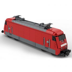 Technician Moc 78330 Db Br 101 Electric Locomotive By Brickdesigned Germany Mocbrickland (4)
