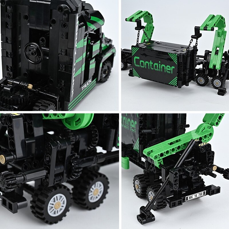 MOCBRICKLAND MOC-89804 Mark Container Truck