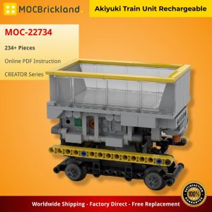Creator Moc 22734 Akiyuki Train Unit Rechargeable By Brickpolis Mocbrickland (3)