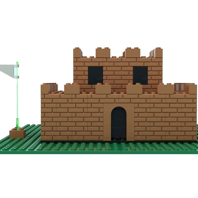 MOCBRICKLAND MOC-38195 Mario Castle 1-1