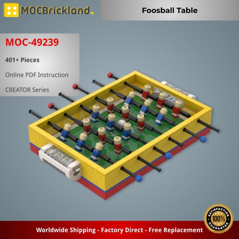 MOCBRICKLAND MOC-49239 Foosball Table