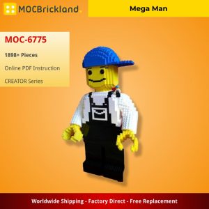 Creator Moc 6775 Mega Man By Vladoniki Mocbrickland (4)