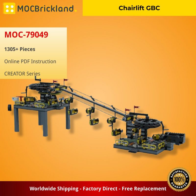 MOCBRICKLAND MOC-79049 Chairlift GBC