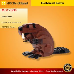 Creator Moc 8530 Mechanical Beaver By Jkbrickworks Mocbrickland (2)