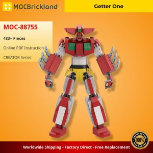Creator Moc 88755 Getter One By Anchifez Mocbrickland