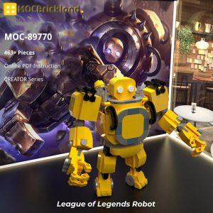Creator Moc 89770 League Of Legends Robot Mocbrickland