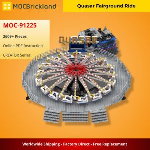 Creator Moc 91225 Quasar Fairground Ride By Gdale Mocbrickland (2)