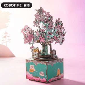 Creator Robotime Am409 Cherry Blossom Tree (1)