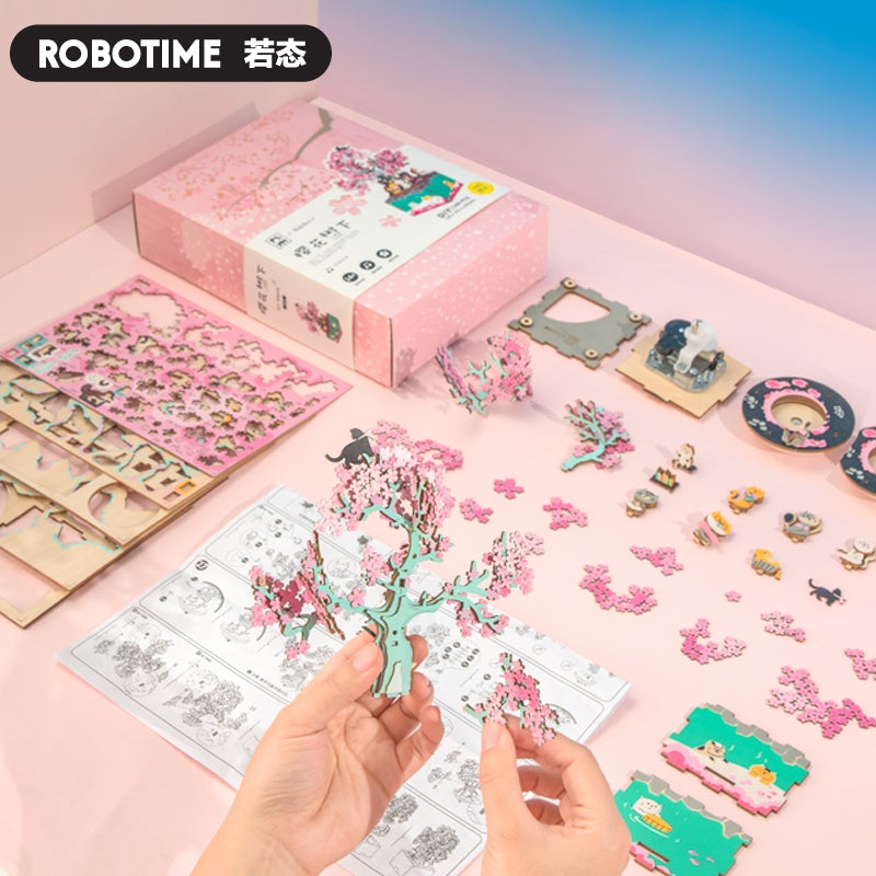 Robotime AM409 Cherry Blossom Tree