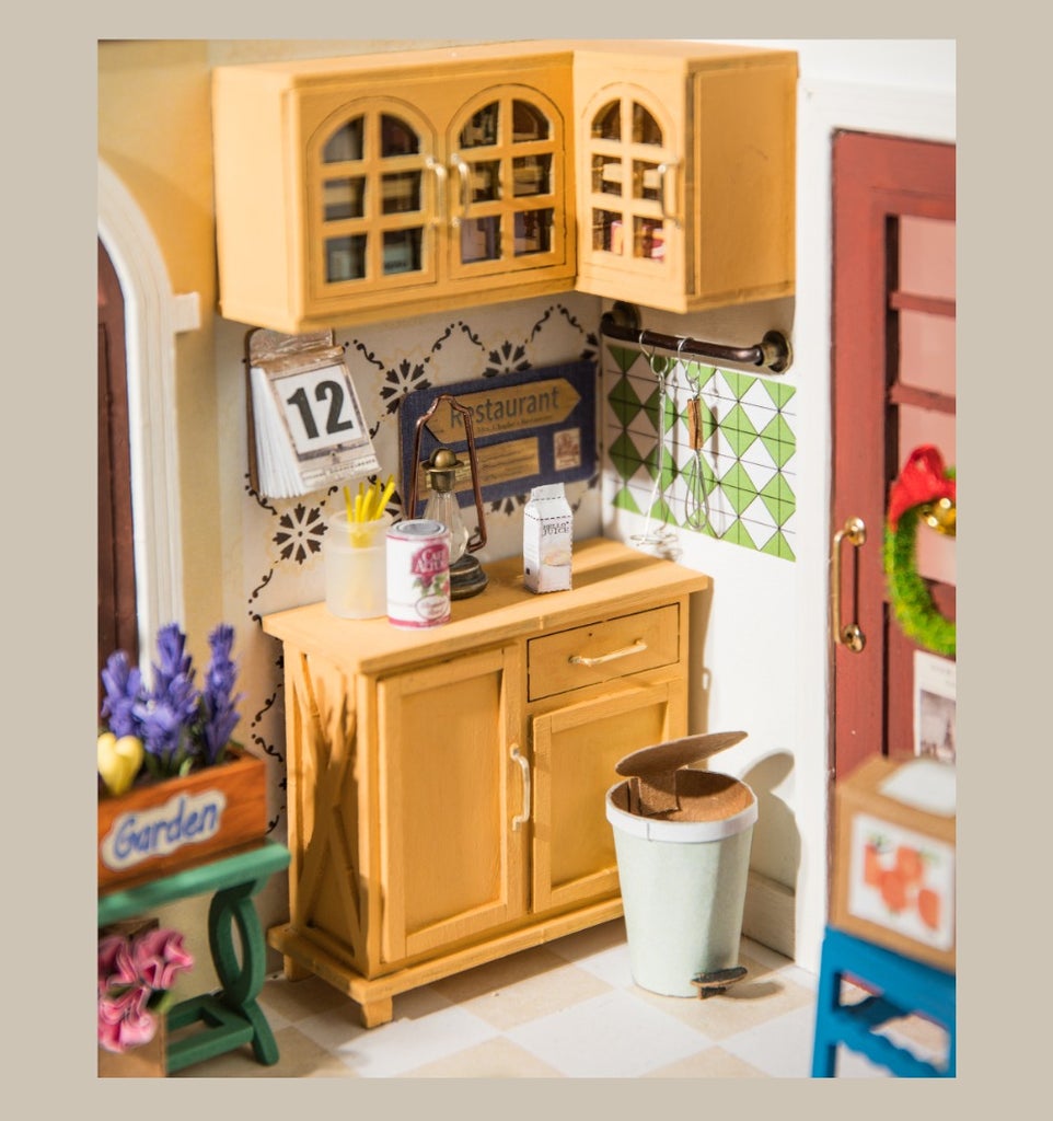 Robotime DGM07-DGM09 DIY Wooden Miniature Dollhouse