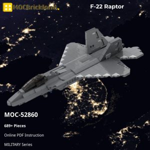 Military Moc 52860 F 22 Raptor By Bru Bri Mocs Mocbrickland (2)