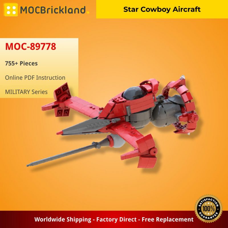 MOCBRICKLAND MOC-89778 Star Cowboy Aircraft