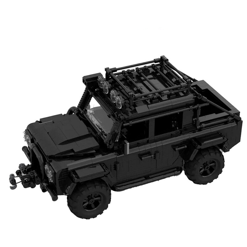 MOCBRICKLAND MOC-89773 Land Rover Defender SVX Spectre