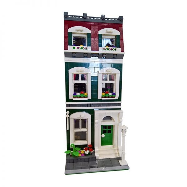 Modular Building Moc 12003 Fortune Teller's House By Brickvice Mocbrickland (3)