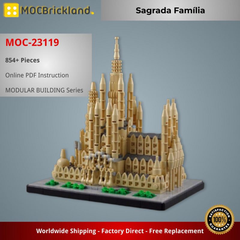 MOCBRICKLAND MOC-23119 Sagrada Família