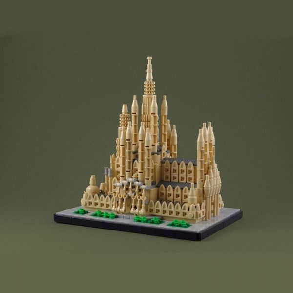 Modular Building Moc 23119 Sagrada Família By Swandutchman Mocbrickland (3)