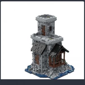 Modular Building Moc 47987 Watch Tower By Povladimir Mocbrickland (4)
