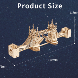Modular Building Robotime Tg412 Tg507 London Bridge And Big Ben (1)