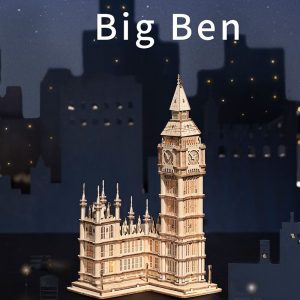 Modular Building Robotime Tg412 Tg507 London Bridge And Big Ben (5)