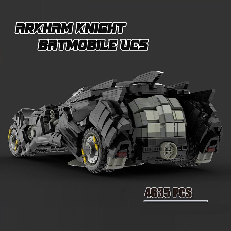 MOCBRICKLAND MOC-22725 Arkham Knight Batmobile UCS