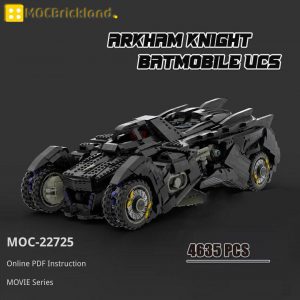 Movie Moc 22725 Arkham Knight Batmobile Ucs By Hasskabal Mocbrickland (5)