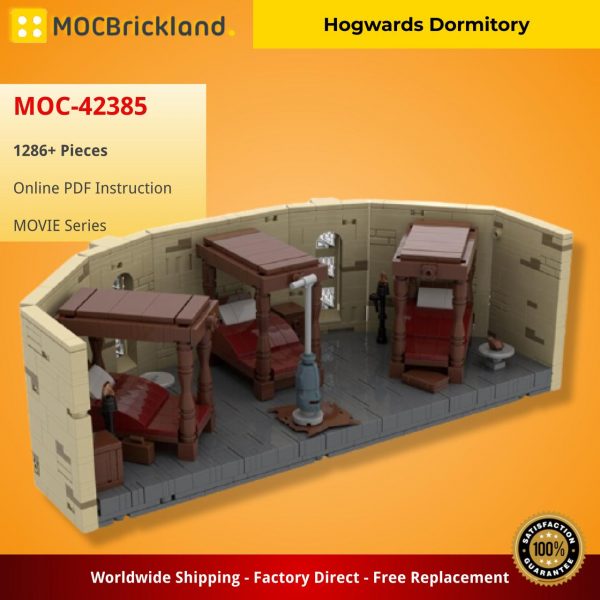 Movie Moc 42385 Hogwards Dormitory By Wiktorr Mocbrickland (2)