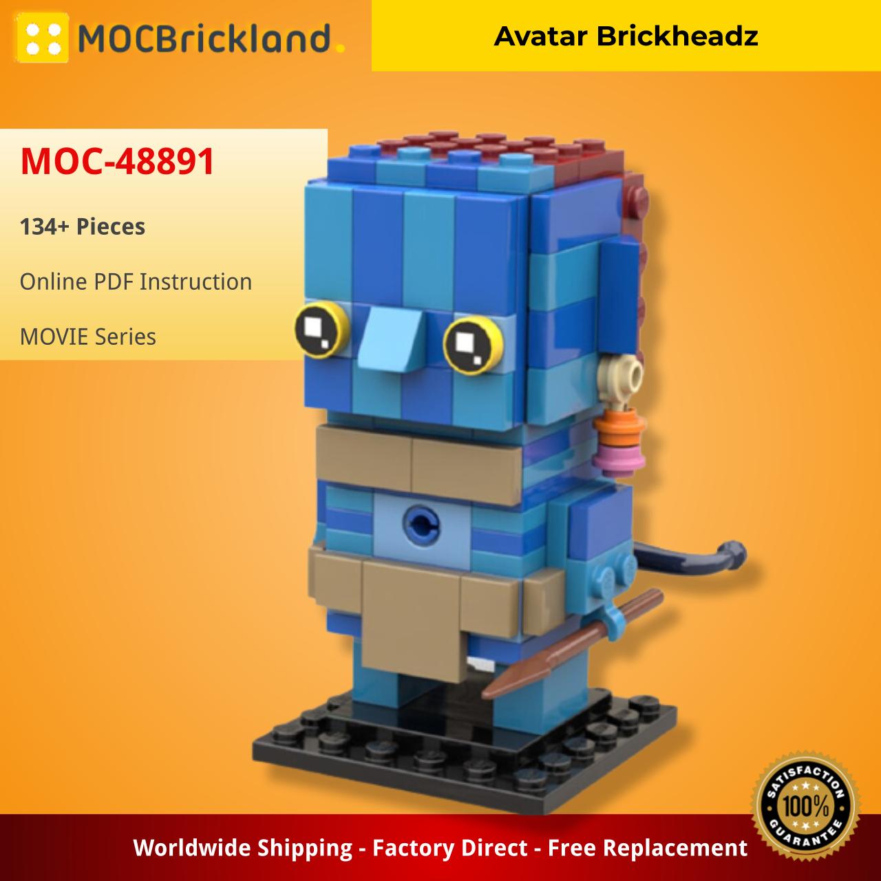 Movie Moc 48891 Avatar Brickheadz By Noggels Mocbrickland (1) Movie Moc 48891 Avatar Brickheadz By Noggels Mocbrickland (1)