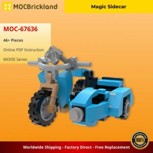Movie Moc 67636 Magic Sidecar By Pandanbrick Mocbrickland