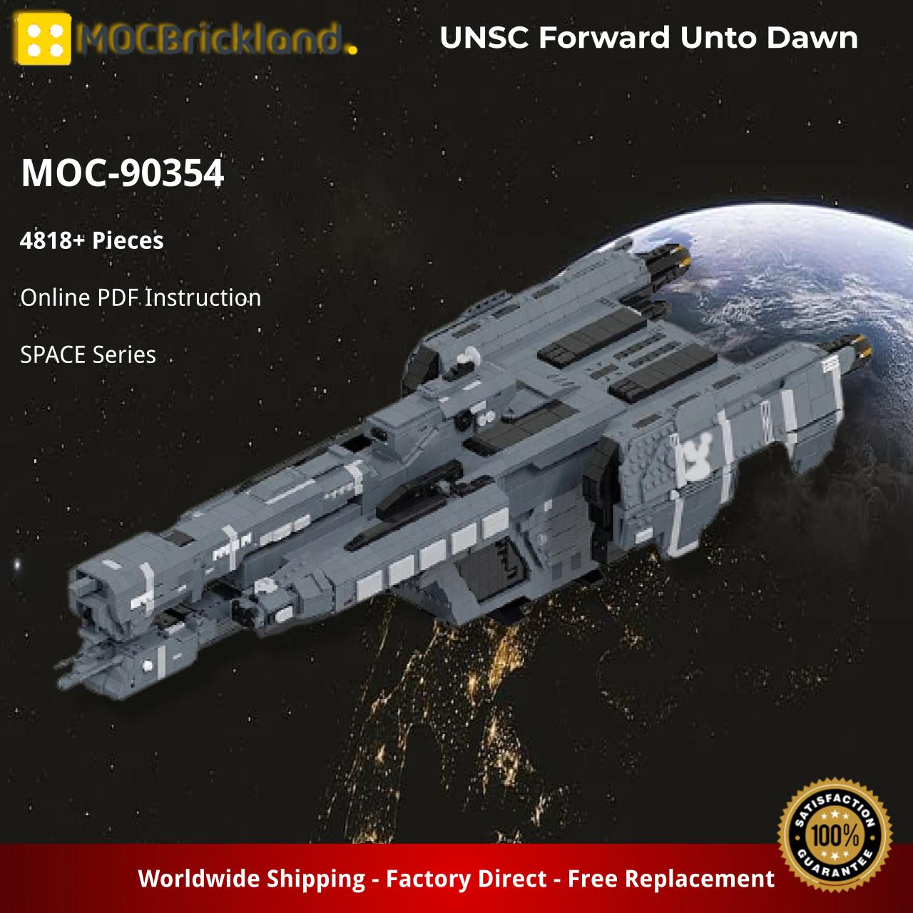 Collections UNSC Forward Unto Dawn by ky-e bricks - MOULD KING™ Block ...