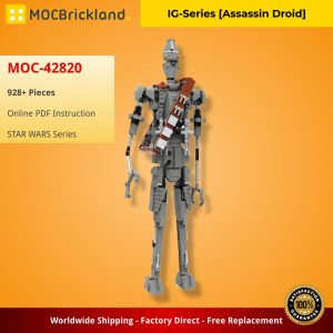 Star Wars Moc 42820 Ig Series [assassin Droid] By Brickopaths Mocbrickland