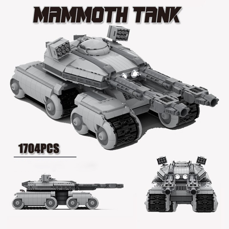 MOCBRICKLAND MOC-56474 Mammoth Tank