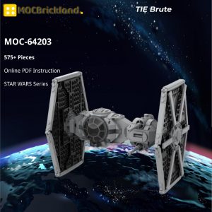 Star Wars Moc 64203 Tie Brute By Scruffybrickherder Mocbrickland (2)