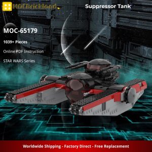 Star Wars Moc 65179 Suppressor Tank By Tjs Lego Room Mocbrickland (2)