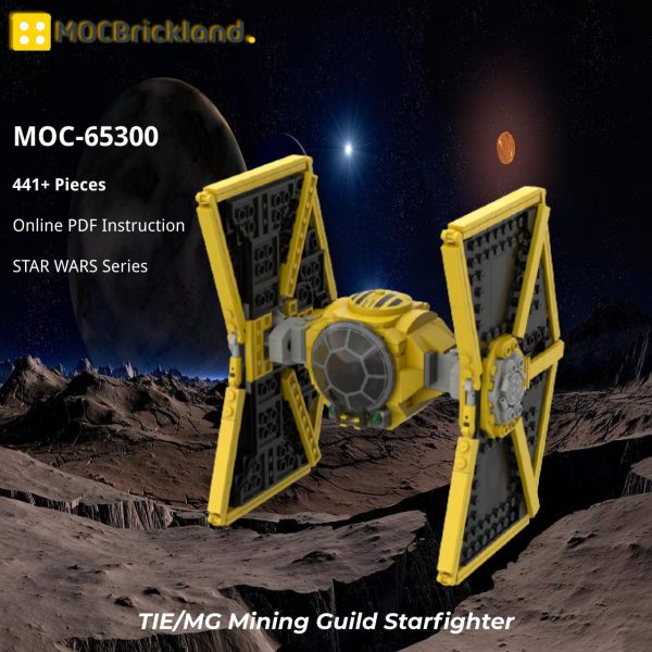 Star Wars Moc 65300 Tiemg Mining Guild Starfighter By Veryblocky Mocbrickland (2)