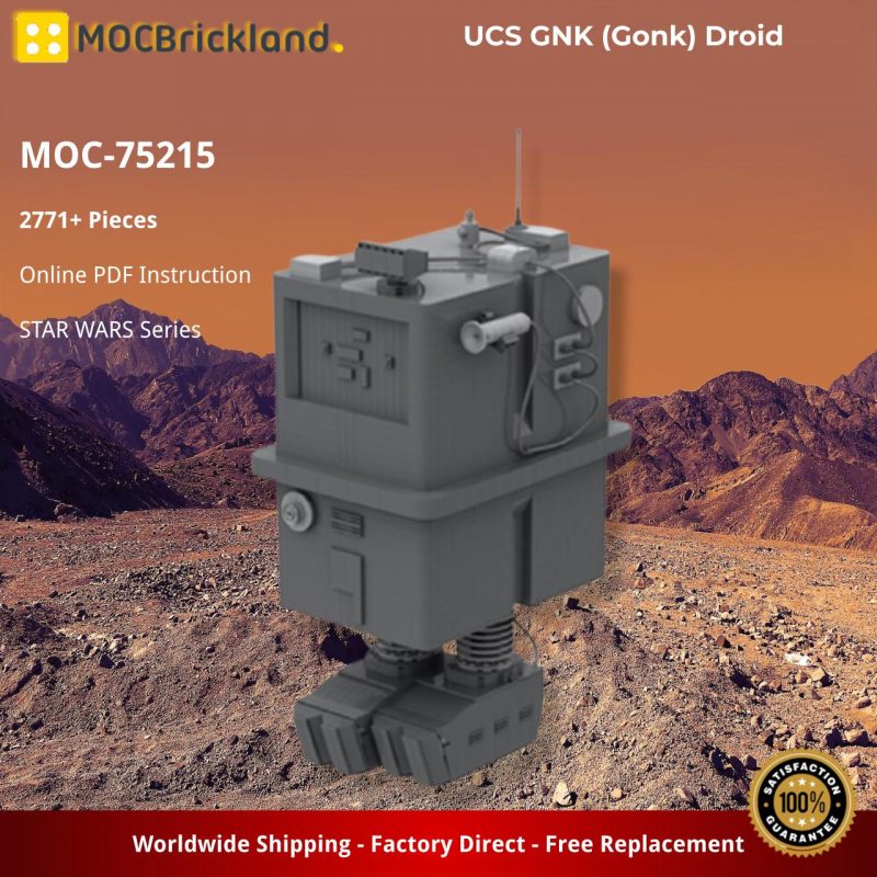 MOCBRICKLAND MOC-75215 UCS GNK (Gonk) Droid