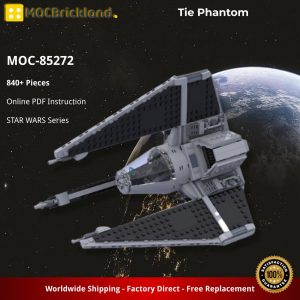 Star Wars Moc 85272 Tie Phantom By Ignatius666 Mocbrickland (2)