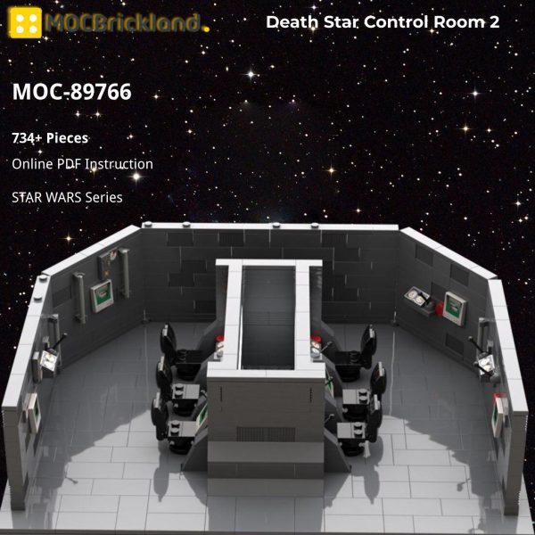 Star Wars Moc 89766 Death Star Control Room 2 Mocbrickland (4)