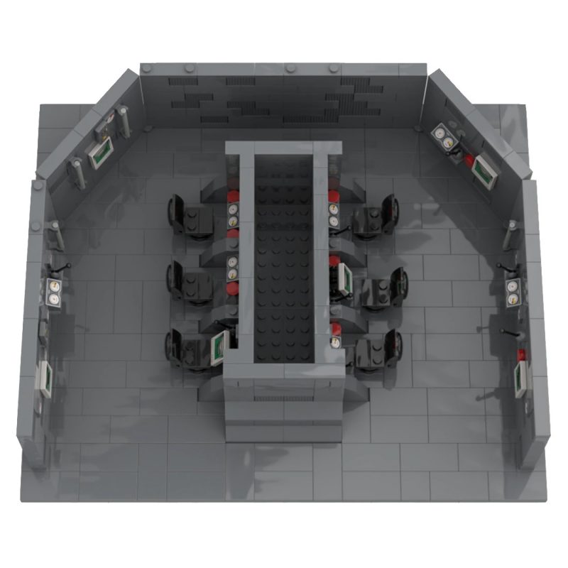 MOCBRICKLAND MOC-89766 Death Star Control Room 2