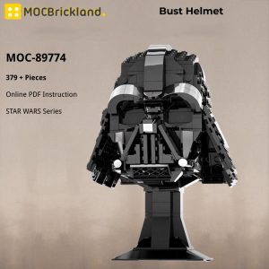 Star Wars Moc 89774 Bust Helmet Mocbrickland