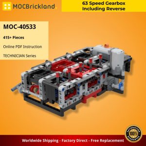 Technician Moc 40533 63 Speed Gearbox Including Reverse By Technicbrickpower Mocbrickland (2)