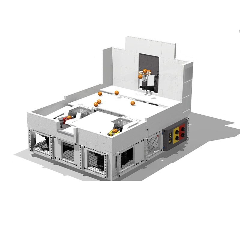 MOCBRICKLAND MOC-64119 Akiyuki Basket Shooter 2 Shooter GBC