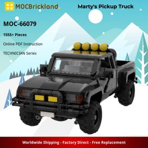 Technician Moc 66079 Marty's Pickup Truck Mocbrickland (2)