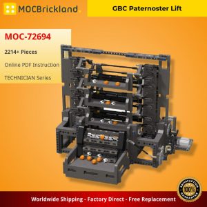 Technician Moc 72694 Gbc Paternoster Lift By Berthil By 9vsystem Mocbrickland (2)