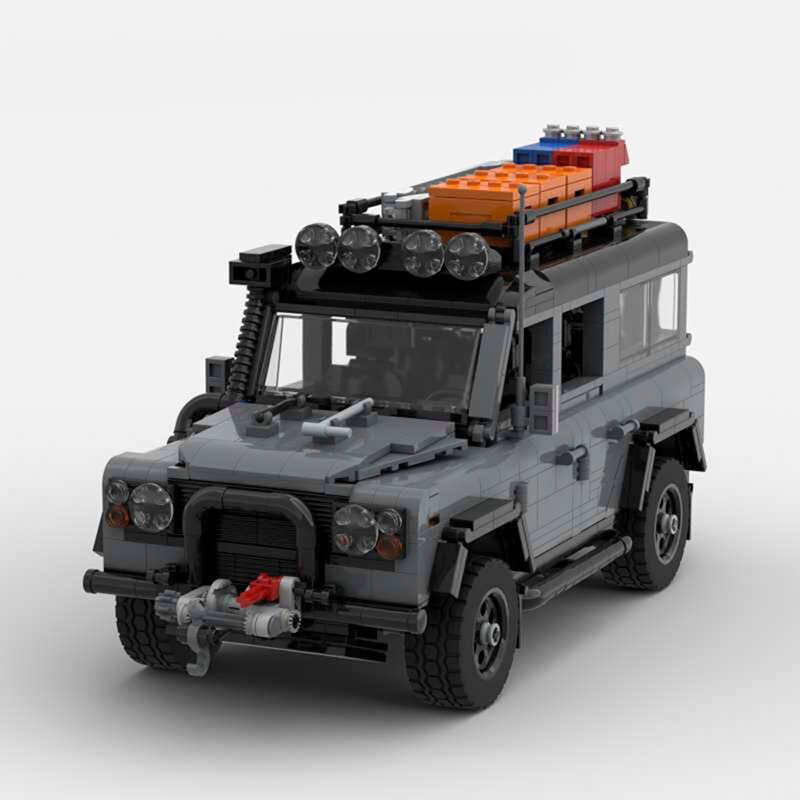MOCBRICKLAND MOC-73034 Land Rover Defender 110 ‘Expedition’