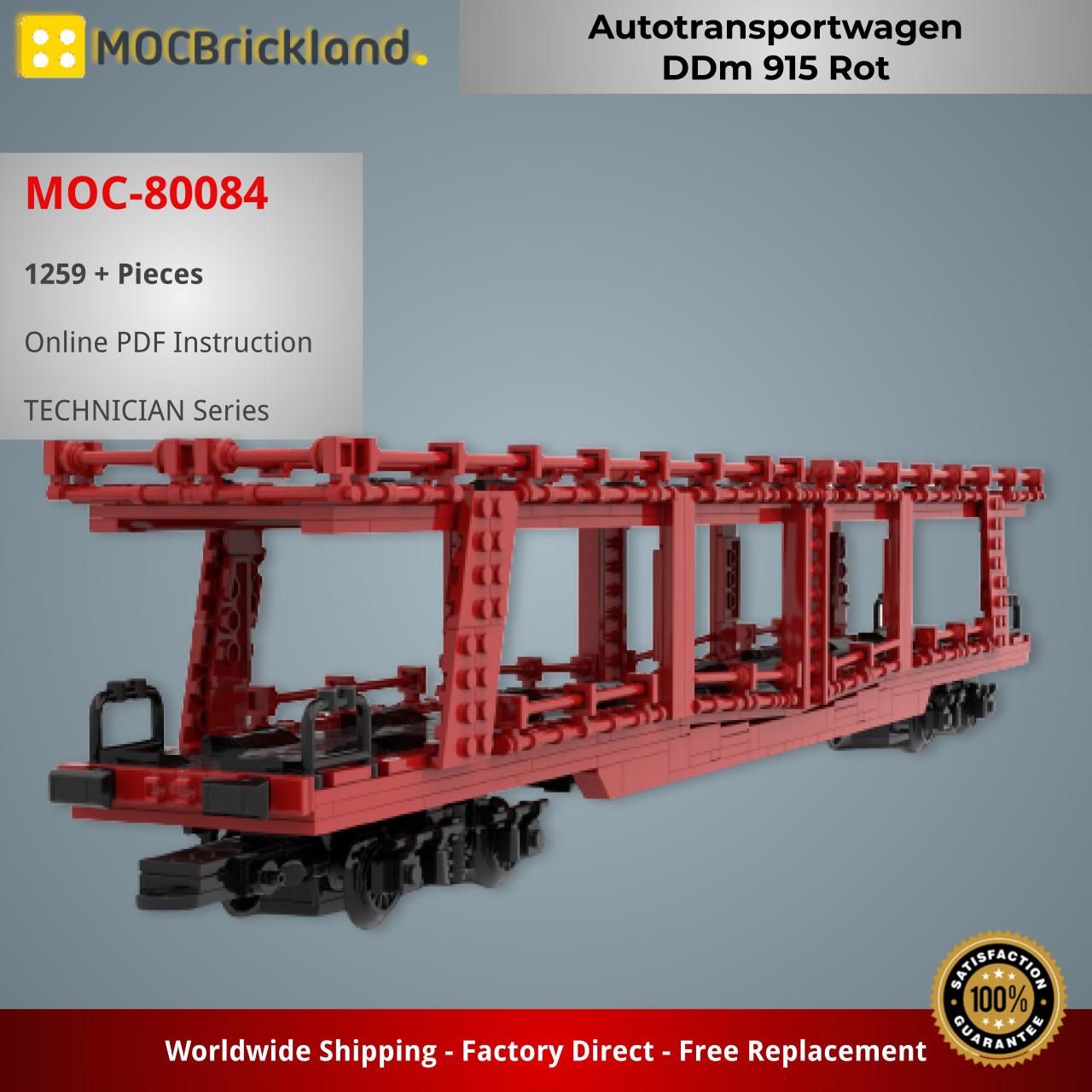 Technician Moc 80084 Autotransportwagen Ddm 915 Rot By Germanrailwaybuilder Mocbrickland (3) Technician Moc 80084 Autotransportwagen Ddm 915 Rot By Germanrailwaybuilder Mocbrickland (3)