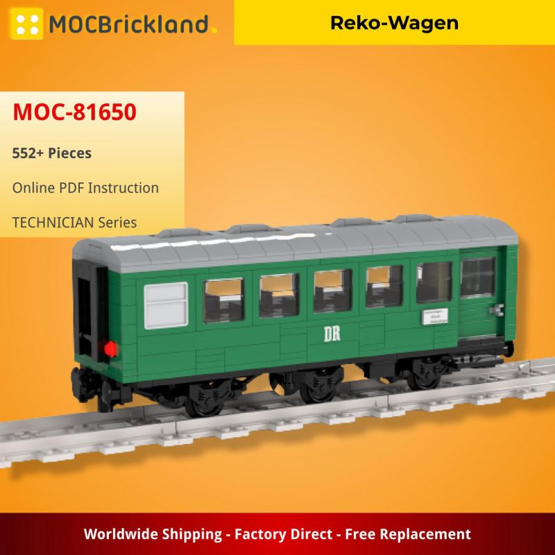 MOCBRICKLAND MOC-81650 Reko-Wagen