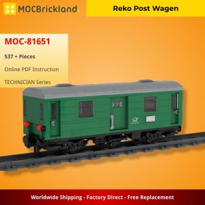 Technician Moc 81651 Reko Post Wagen By Langemat Mocbrickland (2)