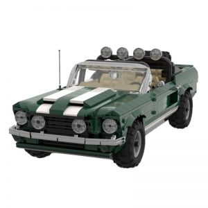 Technician Moc 89754 Ford Mustang Off Road Mocbrickland (1)